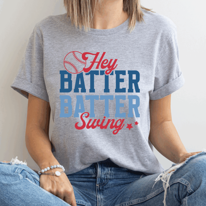Hey Batter Batter | 10899 | Direct To Film DTF Transfer