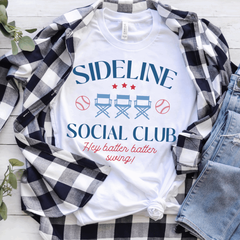 Sideline Social Club | 10900 | Direct To Film DTF Transfer
