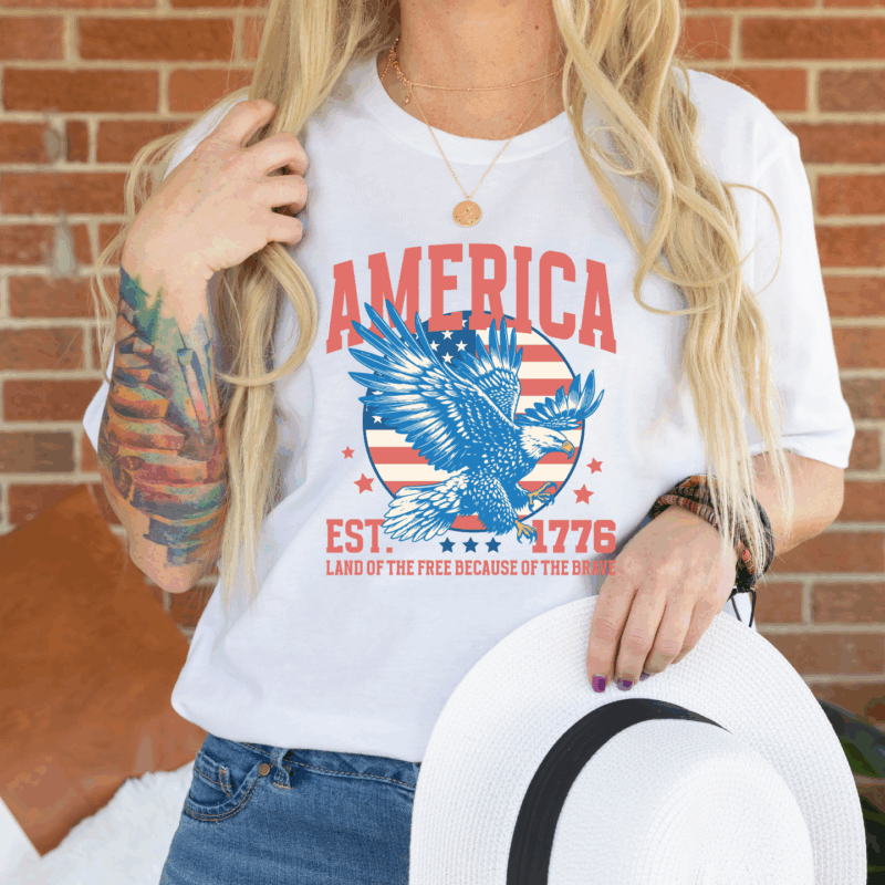 America Eagle | 20042 | Direct To Film DTF Transfer